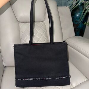 Tommy Hilfiger Elegant Black Tote